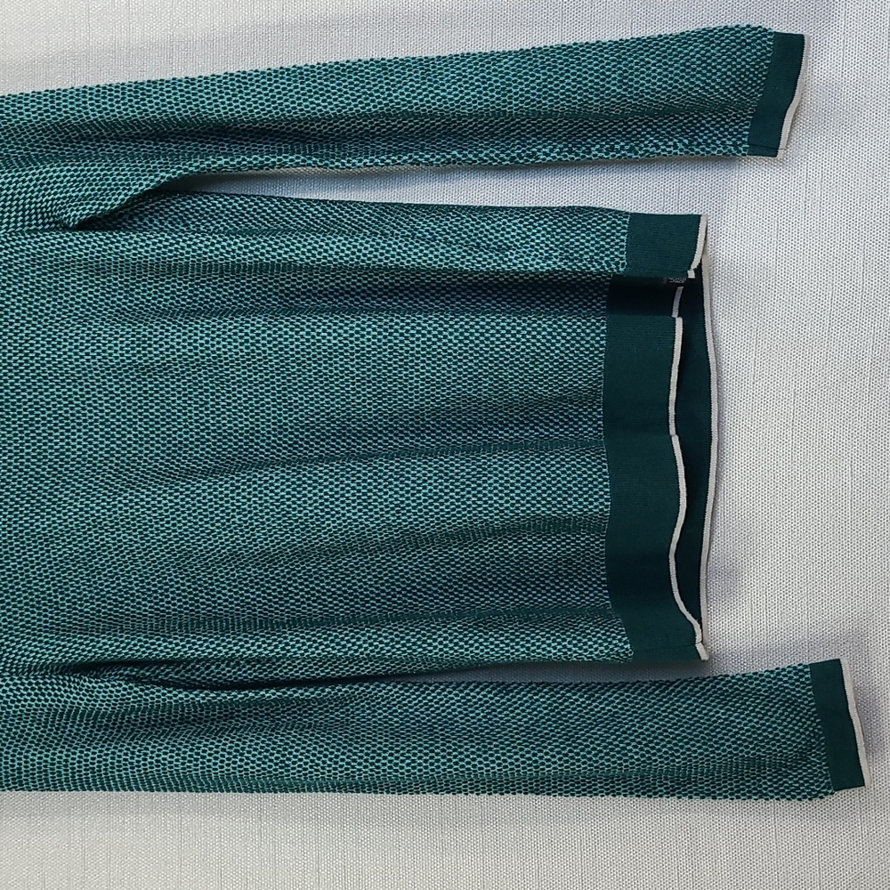 The North Face Top Long Sleeve Sweater Thermal Turquoise Size Small - Picture 3 of 12